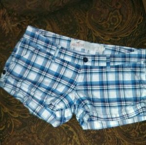 Plaid Hollister Shorts